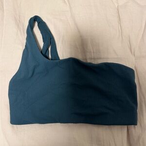 Lululemon Ribbed Nulu Asymmetrical Bra